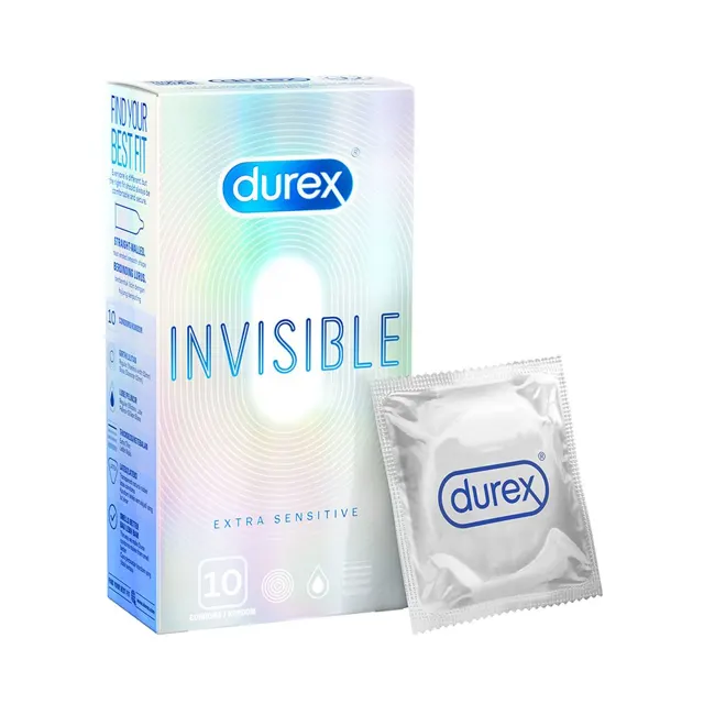 Durex Invisible Extra Sensitive 10S