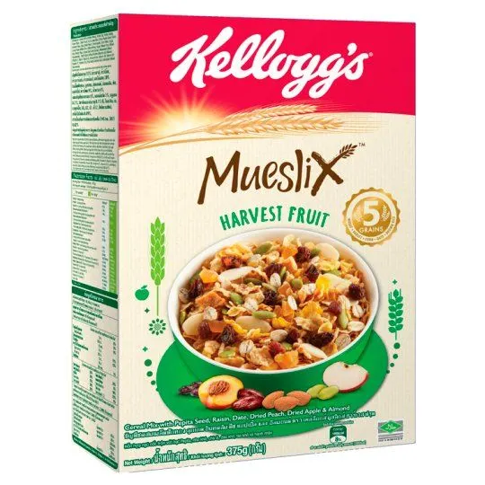 Kelloggs Mueslix Harvest Fruit 355g