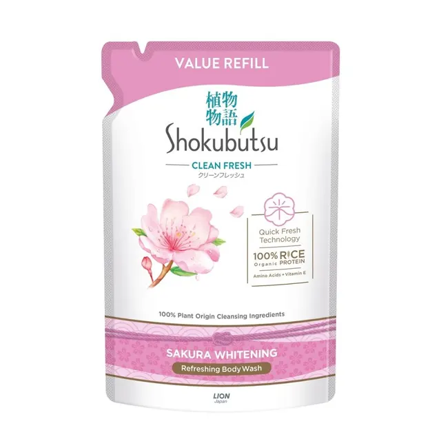 Shokubutsu Bw Sakura White Refill 800g