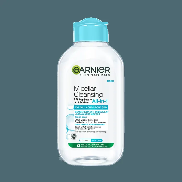 Garnier Micellarwater Oil+acneskin 125ml