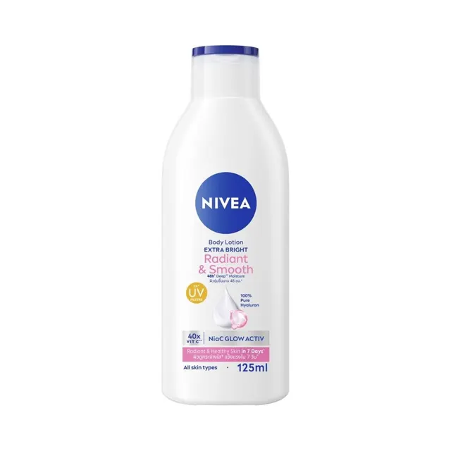 Nivea Ltn Ext Brgt Radiant+smooth 125ml
