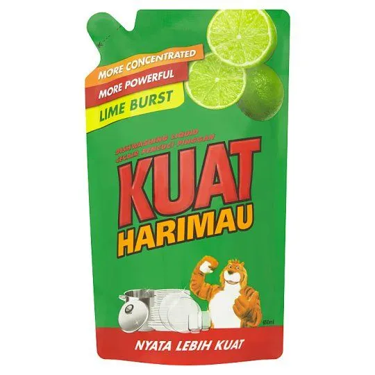 Kuat Harimau Dwash 650ml Lime Rfl