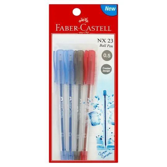 Fc Nx 23 Ball Pen 0.5 Asst Colour 4S