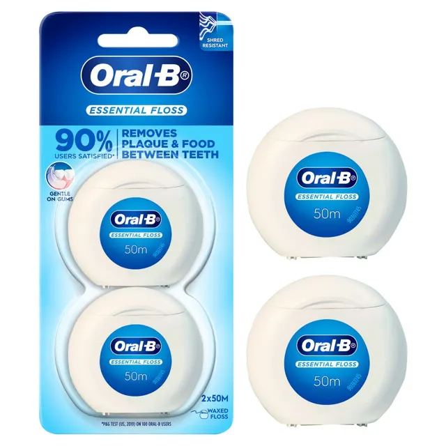 Oral B Essential Floss 50mx2