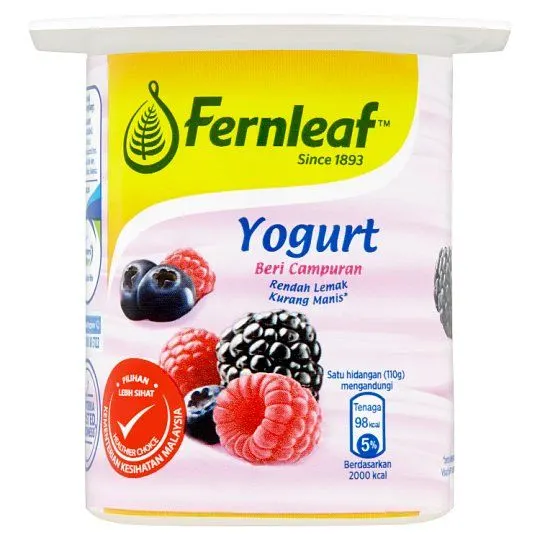 Fernleaf Low Fat Yogurt Mixed Berry 110g