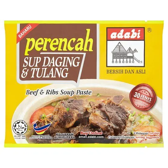 Adabi Perencah Sup Daging + Tulang 100g