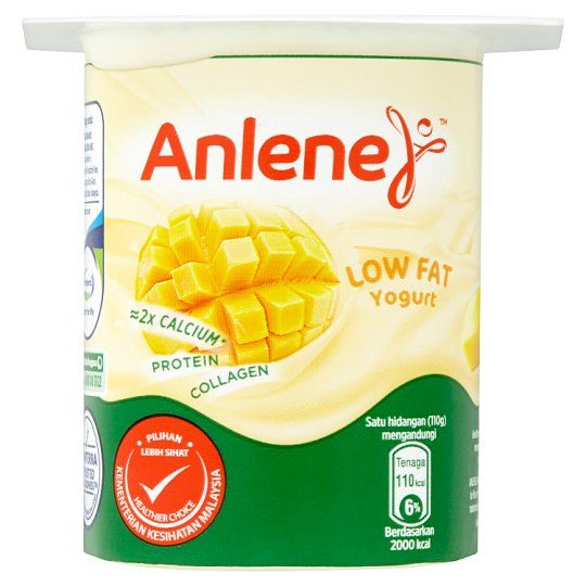 Anlene Low Fat Yoghurt Mango 110g