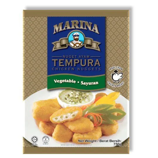 Marina Temp Chick Nugget Vegetable 750g