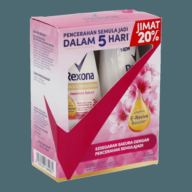 Rexona (w) Deo Ro Vibrant Sakura 2×45ml