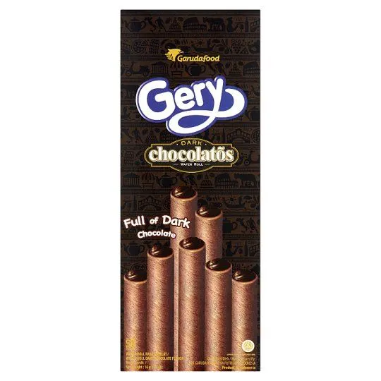 Gery Dark Chocolatos Wafer 140g