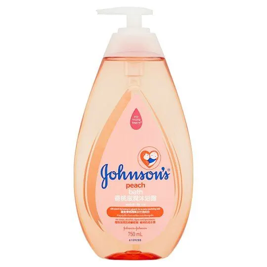 Johnsons Baby Bath Peach 750ml