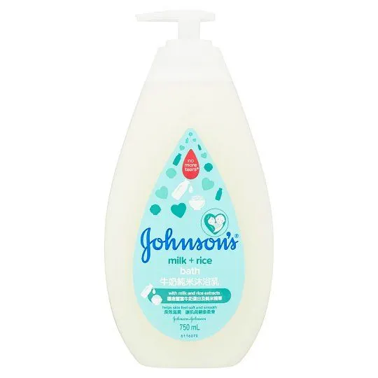 Johnsons Baby Bath Milk+ Rice 750ml