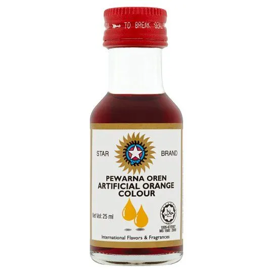 Star Brand Colour Orange 25ml