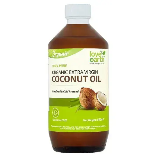 Love Earth Organic Extra Virgin Coconut Oil 500ml