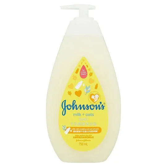 Johnsons Baby Bath Milk+oats 750ml