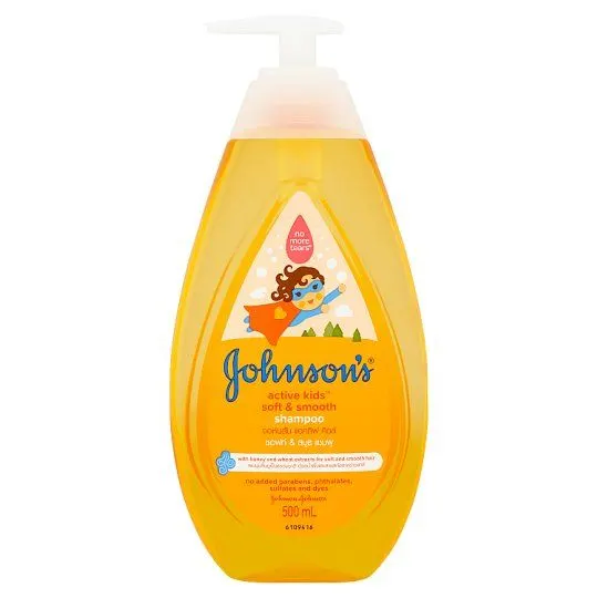 Johnsons Ac Kids Soft+smooth Shamp 500ml