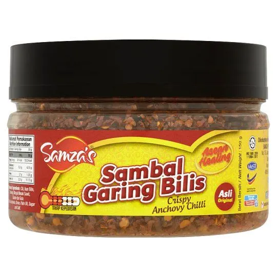 Samza Sambal Garing Bilis Original 150g