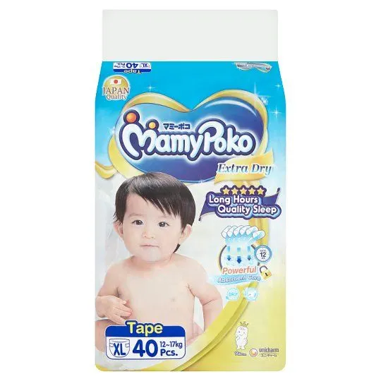 Mamypoko Extra Dry Tape Xl40
