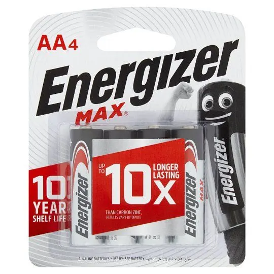 Energizer Max Aa 4PCS
