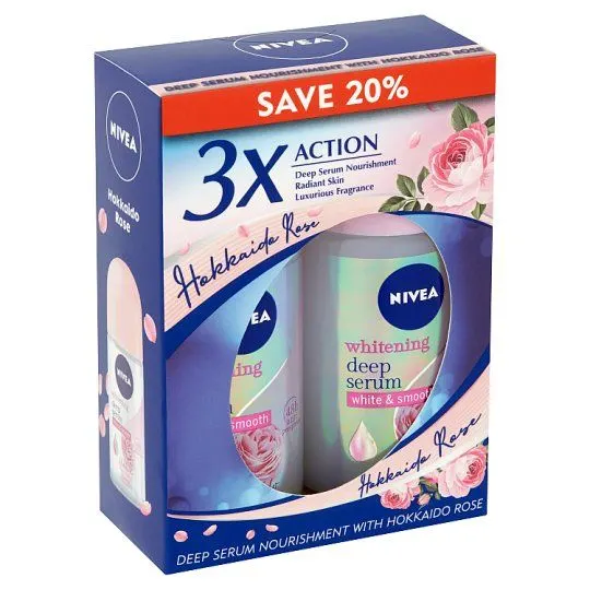 Nivea (f) Deo Ro Hokkaido Rose 2×50ml