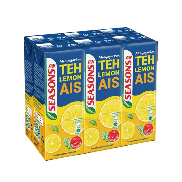 Fn Seasons Ice Lemon Tea 200mlx6
