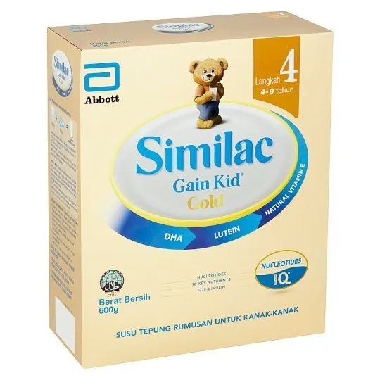Similac Gold Gain Plus S4 600g