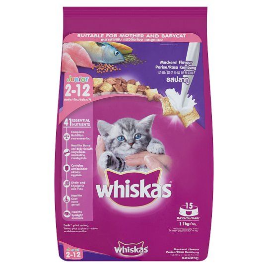 Whiskas Junior Mackerel 1.1kg