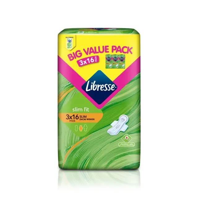 Libresse Pad Wg Slm 24cm 16×3