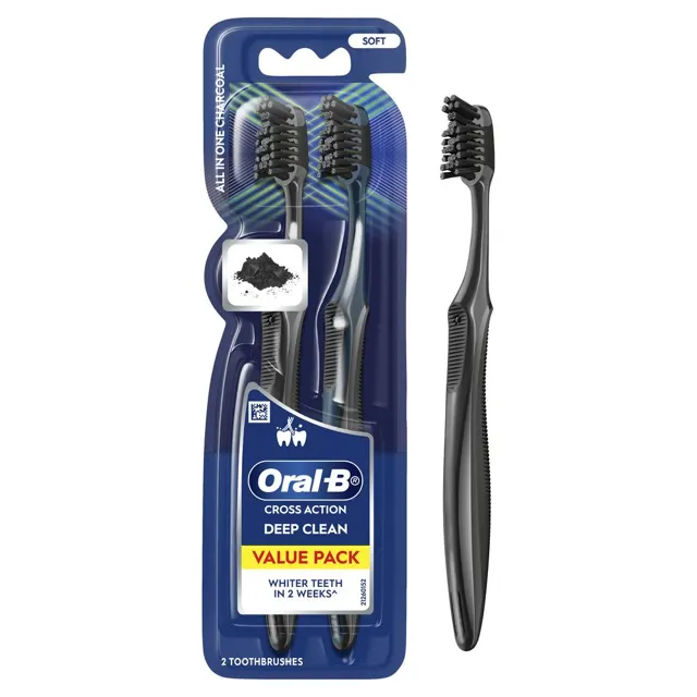 Oral B Tb Cross Action Charcoal 2S