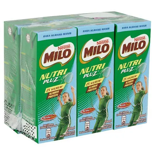 Milo Activ-Go Nutripluz UHT 6×200ml