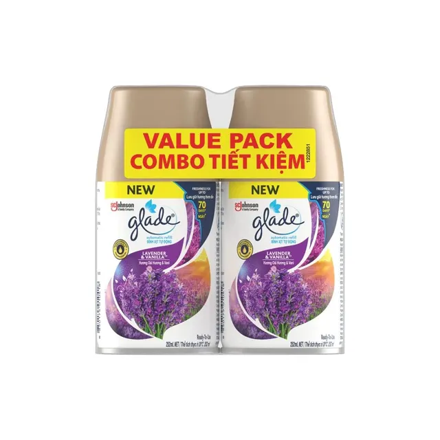 Glade A.spray Lav+vnl Rfl 252ml Tp