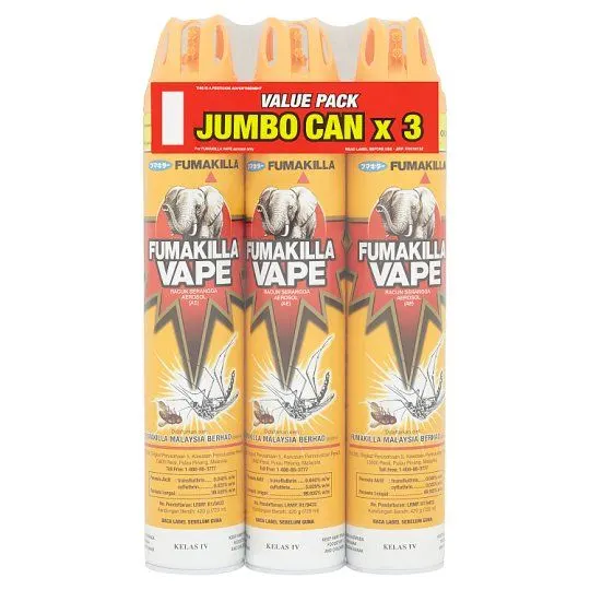 Fumakilla Ae 3×720ml