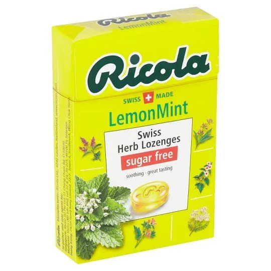 Ricola Lozenges Lemon Mint 40g