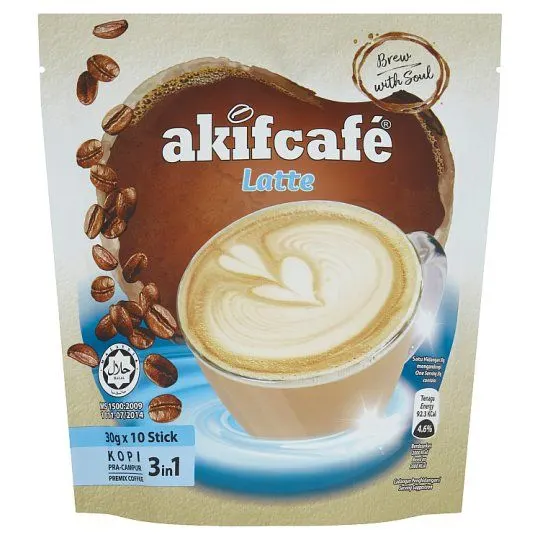 Akifcafe Latte 3 In 1 30gx10s