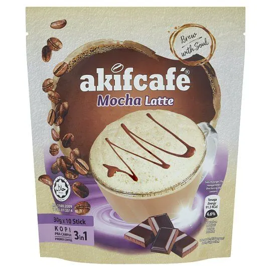 Akifcafe Mocha Latte 3 In 1 30gx10s