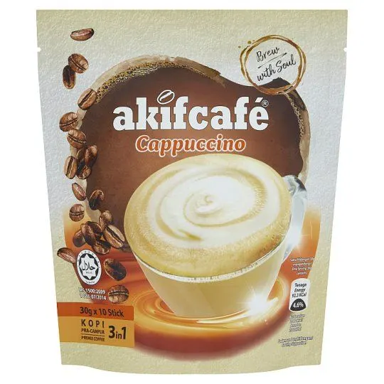 Akifcafe Cappucino 3 In 1 30gx10s