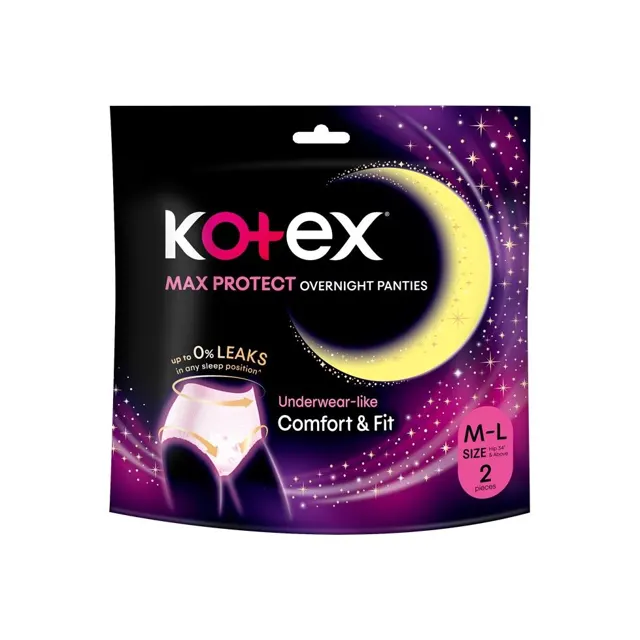 Kotex Overnight Pants M-L 2S