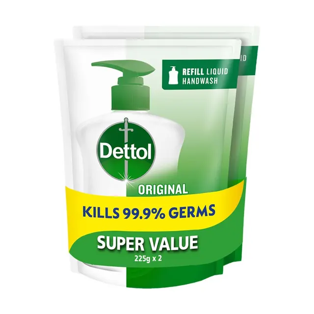 Dettol Hw Original Refill 225mlx2