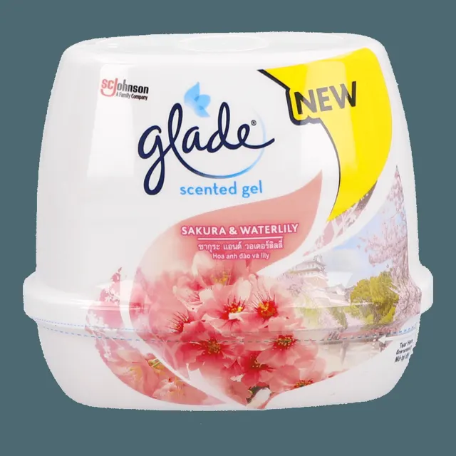 Glade Scented Gel Sakura Waterlily 180g