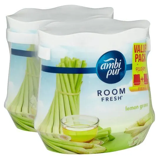 Ambi Pur Gel Frsh Lemongrass 180gx2