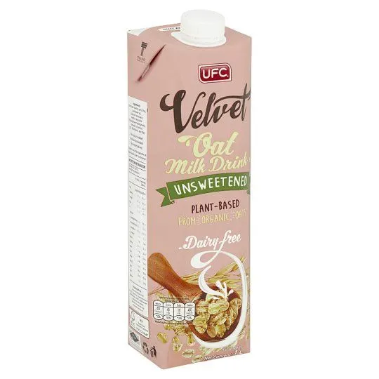 Ufc Velvet Oat Milk Unsweetened 1L