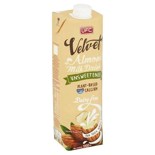 Ufc Velvet Almond Milk Unsweetened 1L