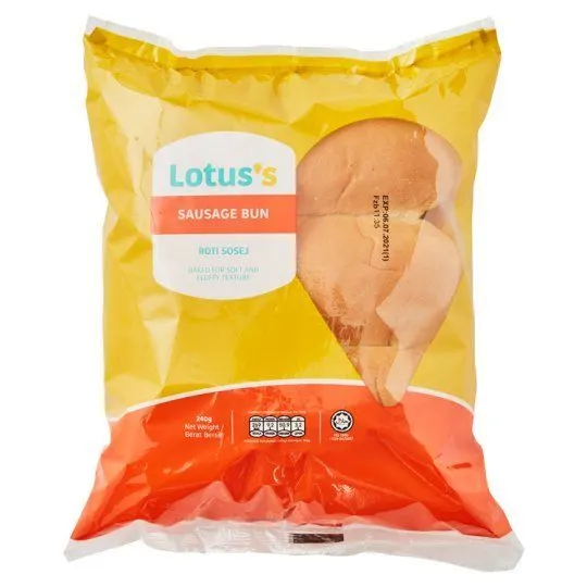 Lotuss Hot Dog Bun 6S