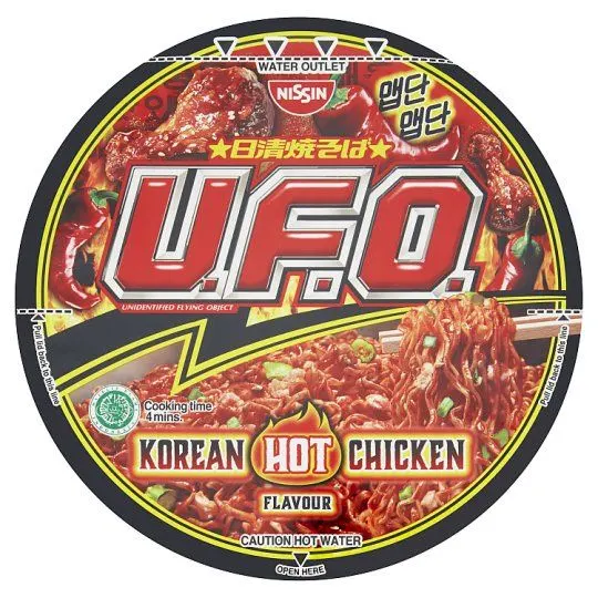 Nissin Ufo Korean Hot Chicken 99g