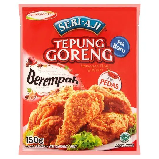 S/aji Tepung Goreng Pedas Berempah 150g