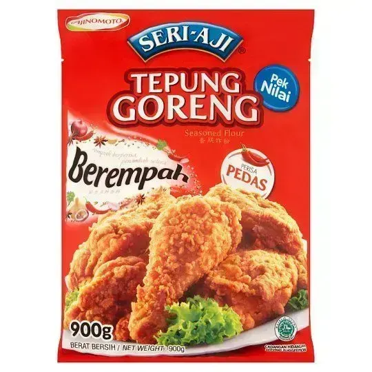 Seri Aji Tepung Goreng Pedas 900g