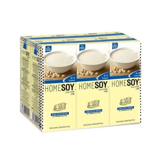 Homesoy No Sugar Added 250mlx6