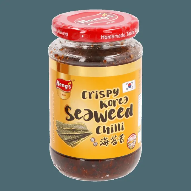 Hengs Crispy Korea Seaweed Chili 300g