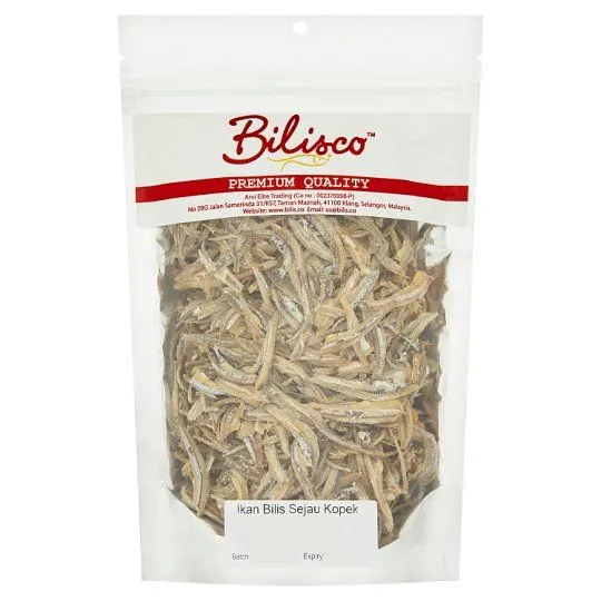 Bilisco Ikan Bilis Sejau Kopek 200g