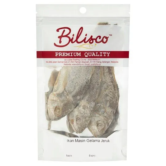 Bilisco Ikan Masin Gelama Jeruk 80g